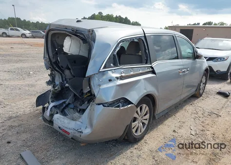 2016 Honda Odyssey Se from USA, damaged, VIN 5FNRL5H3XGB164992